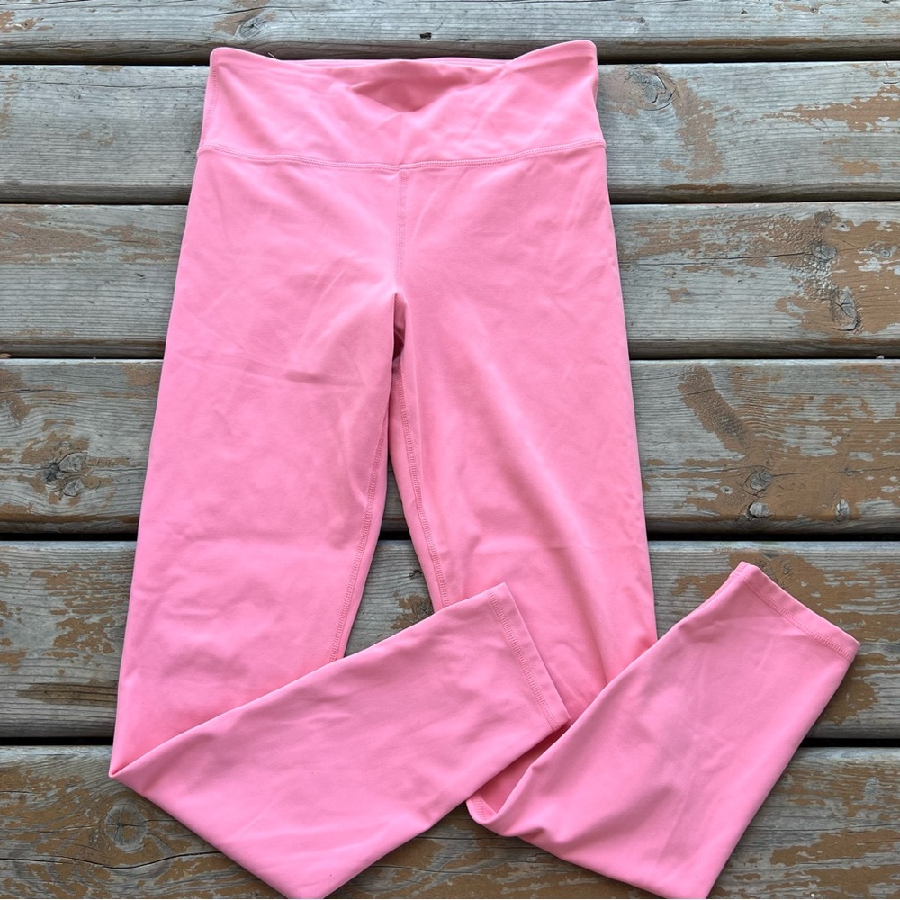 Gap Fit Pink Studio Sky High Leggings - Size Small